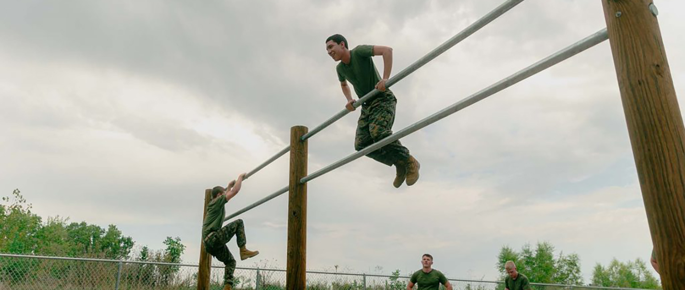 ROTC obstacle course